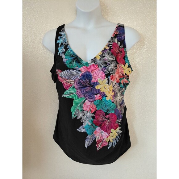 Swimsuits For All Other - Swimsuit For All - Women's Sz 22 Floral Plus Size Summer ,beach, Swim